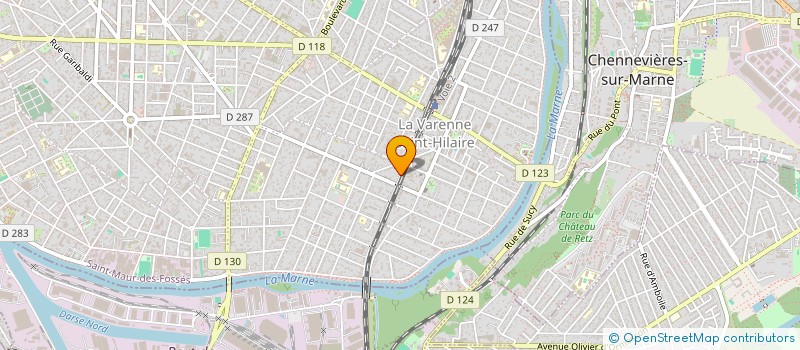 localisation de l'entreprise OUSSANA à SAINT-MAUR-DES-FOSSES