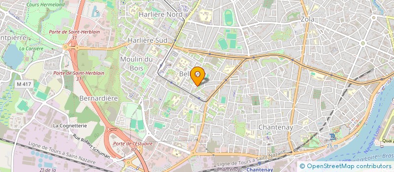 localisation de l'entreprise OUSSENEXPORT à NANTES