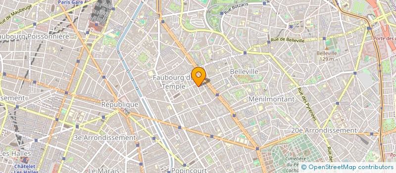 localisation de l'entreprise OUST'CA BOUGE  PARIS