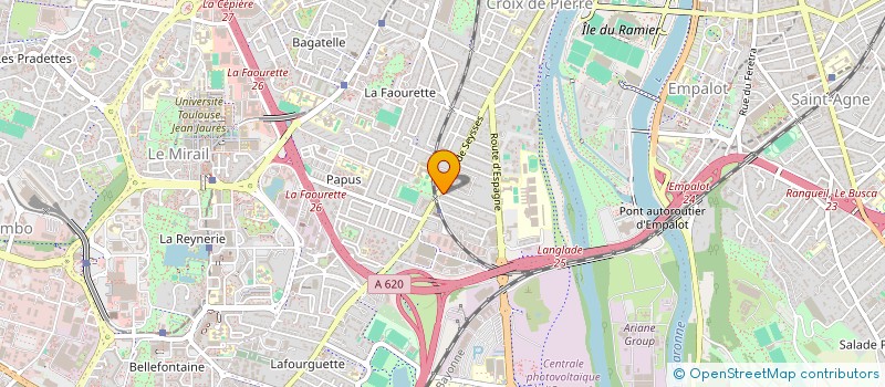 localisation de l'entreprise OUSTA FC (OFC) à TOULOUSE