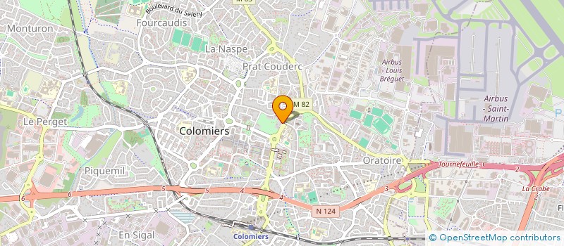 localisation de l'entreprise OUSTAL IMMOBILIER à COLOMIERS