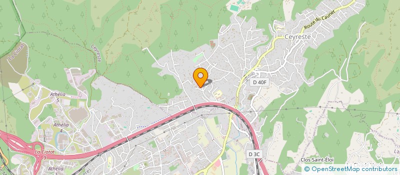 localisation de l'entreprise OUSTAO à CEYRESTE