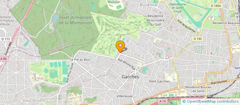 localisation de l'entreprise OUSTI à GARCHES