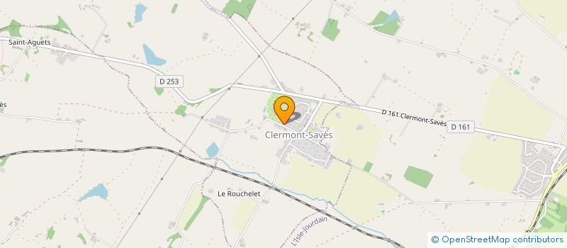 localisation de l'entreprise OUSTRIC CANS  CLERMONT-SAVES