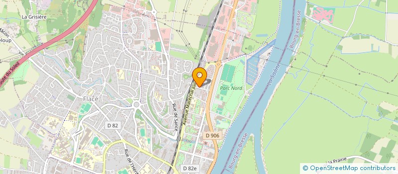 localisation de l'entreprise OUT CITY à MACON