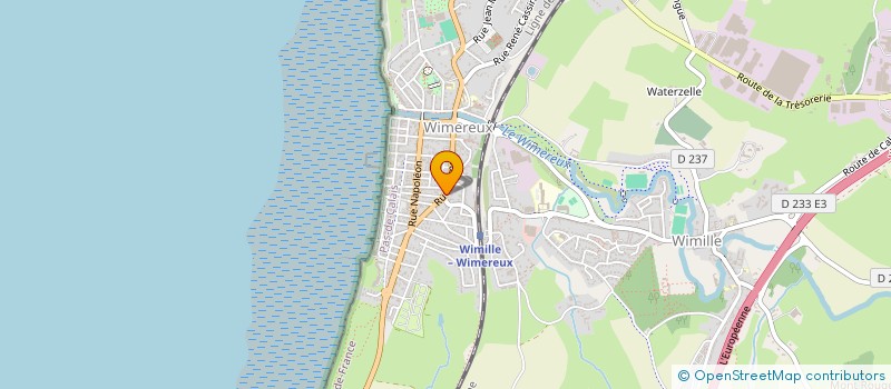 localisation de l'entreprise OUT GRIMP à BOULOGNE-SUR-MER