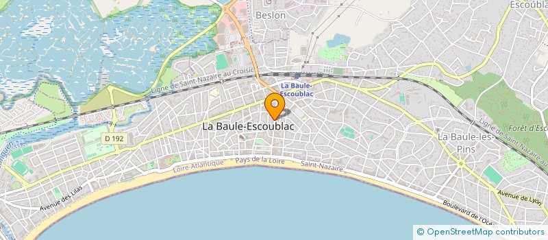 localisation de l'entreprise OUT OF SIGHT à LA BAULE-ESCOUBLAC