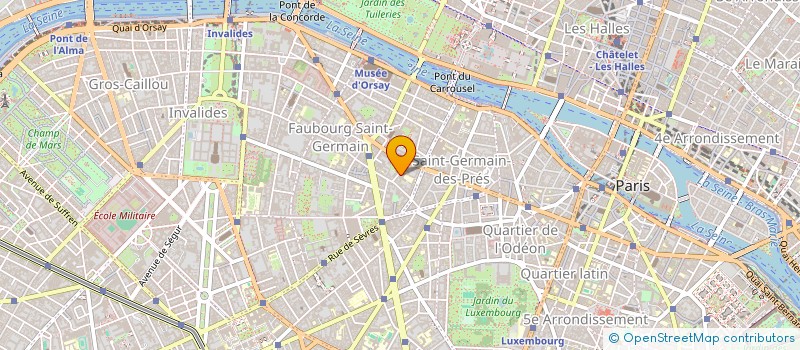 localisation de l'entreprise OUT SCIENCES PO  PARIS