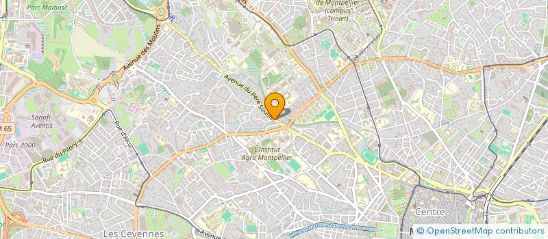 localisation de l'entreprise OUTAKA  MONTPELLIER