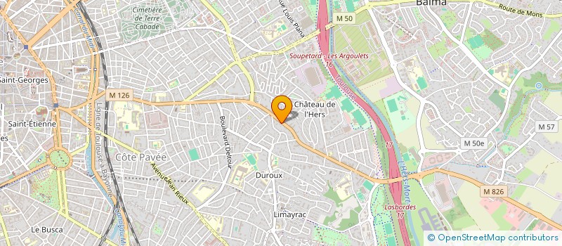 localisation de l'entreprise OUTATIME RECORDS  TOULOUSE