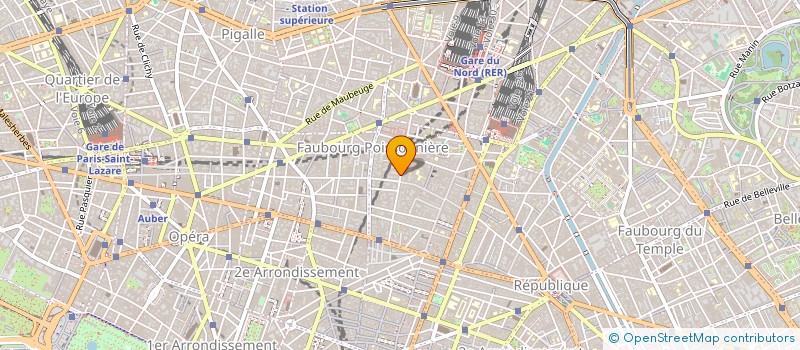 localisation de l'entreprise OUTCAST  PARIS