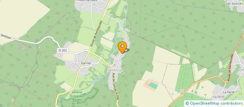 localisation de l'entreprise OUTCASTLE  SENLISSE