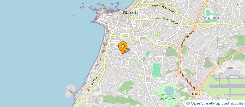 localisation de l'entreprise OUTCODE à BIARRITZ