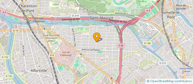 localisation de l'entreprise OUTCYCLE PRODUCTION  MAISONS-ALFORT