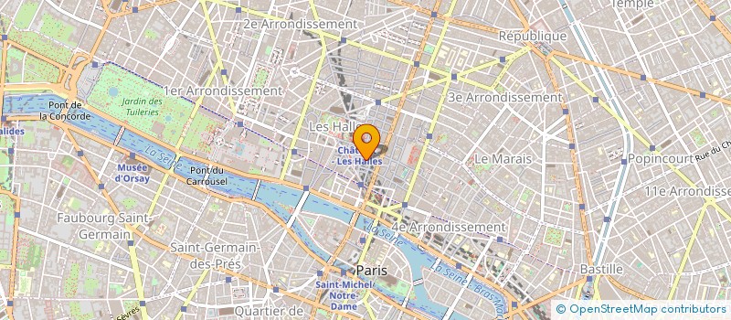 localisation de l'entreprise OUTDOOR ATHLETIC à PARIS