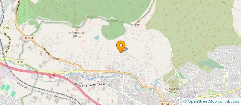 localisation de l'entreprise OUTDOOR AVENTURE à HYERES