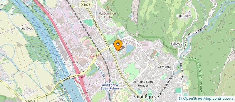 localisation de l'entreprise OUTDOOR BUSINESS  SAINT-EGREVE