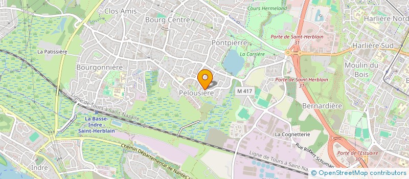 localisation de l'entreprise OUTDOOR CLUB HERBLINOIS  SAINT-HERBLAIN