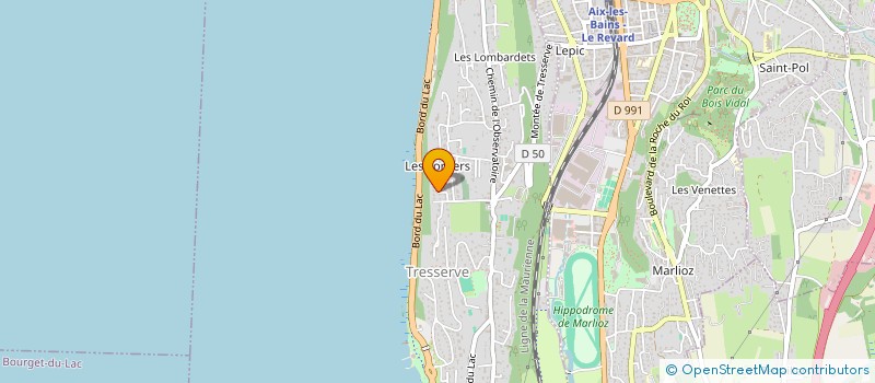 localisation de l'entreprise OUTDOOR FINISHER  TRESSERVE