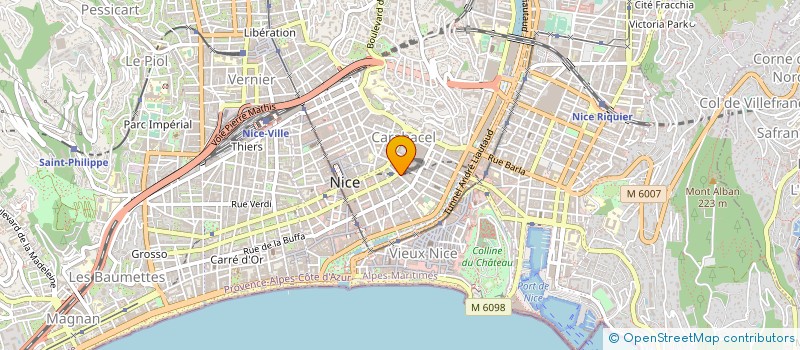 localisation de l'entreprise OUTDOOR ORGANISATION à NICE