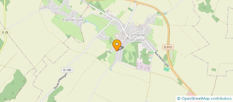 localisation de l'entreprise OUTDOOR TRAINING  CORMEILLES-EN-VEXIN