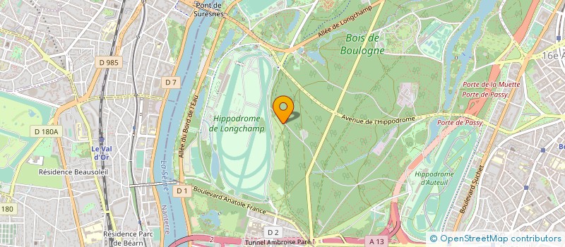 localisation de l'entreprise OUTER RANGE ALPS à PARIS