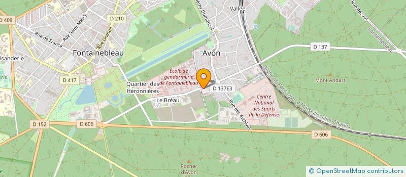 localisation de l'entreprise OUTIAVI SARL à AVON