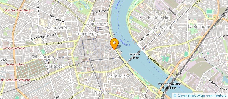 localisation de l'entreprise OUTIL PRATIQUE  BORDEAUX