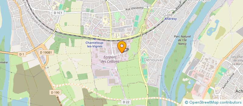 localisation de l'entreprise OUTIL PRECIS à CHANTELOUP-LES-VIGNES