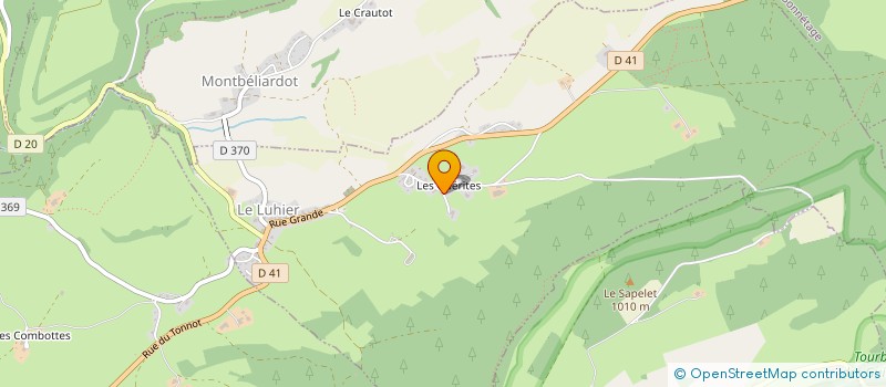 localisation de l'entreprise OUTIL PRECIS  LE LUHIER