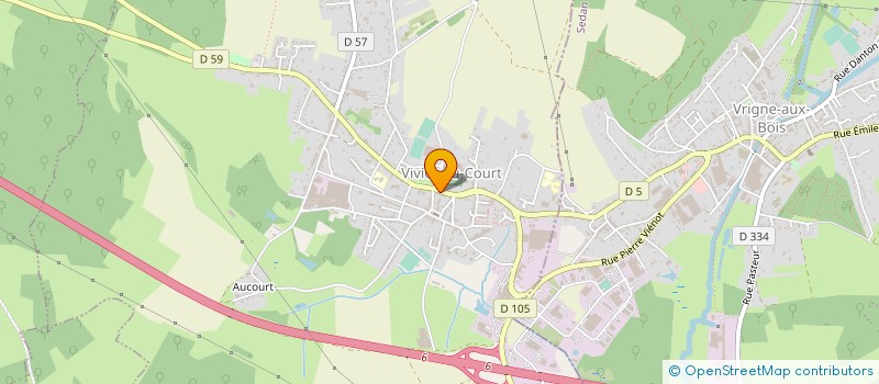 localisation de l'entreprise OUTILLAG'ARDENN à VIVIER-AU-COURT