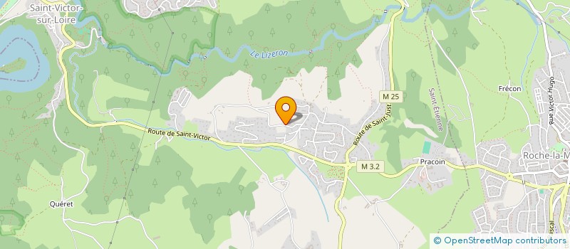 localisation de l'entreprise OUTILLAGE ET MECANIQUE DE CHICHIVIEUX à SAINT-ETIENNE