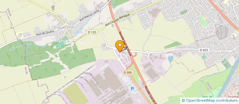 localisation de l'entreprise OUTILLAGE PNEUMATIQUE ET SERVICES  CUINCY