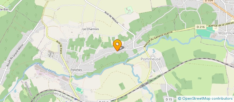 localisation de l'entreprise OUTILLAGE RECTIFICATION DE PROFIL  POMMEUSE