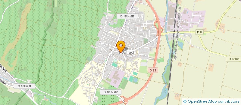 localisation de l'entreprise OUTILLAGE SERVICES à ROUFFACH