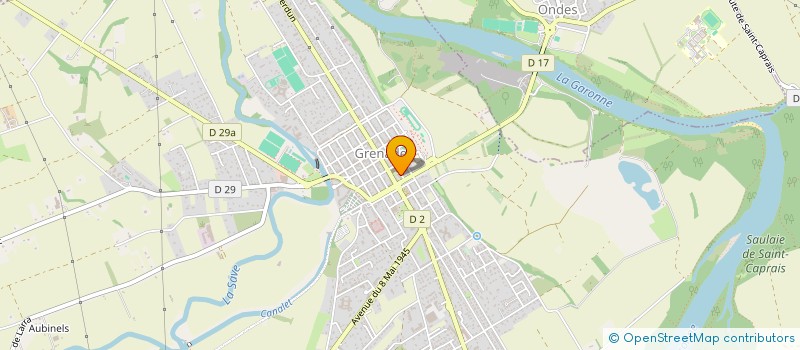 localisation de l'entreprise OUTILLAGE TECHNIQUE ATELIERS à GRENADE
