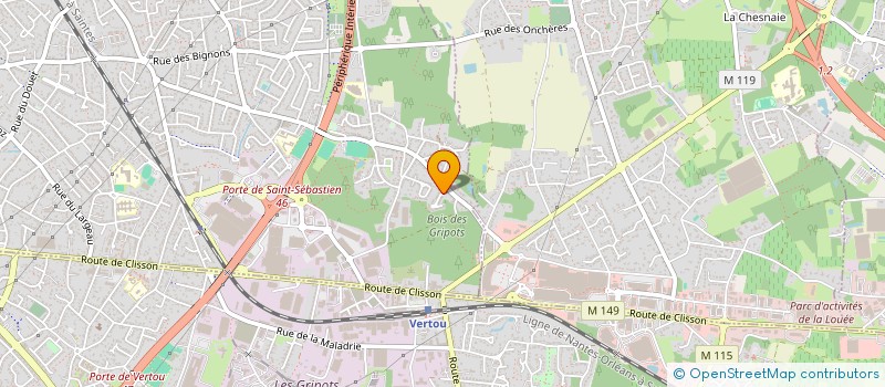 localisation de l'entreprise OUTILS D'INTEGRATION EN FRANCE à SAINT-SEBASTIEN-SUR-LOIRE