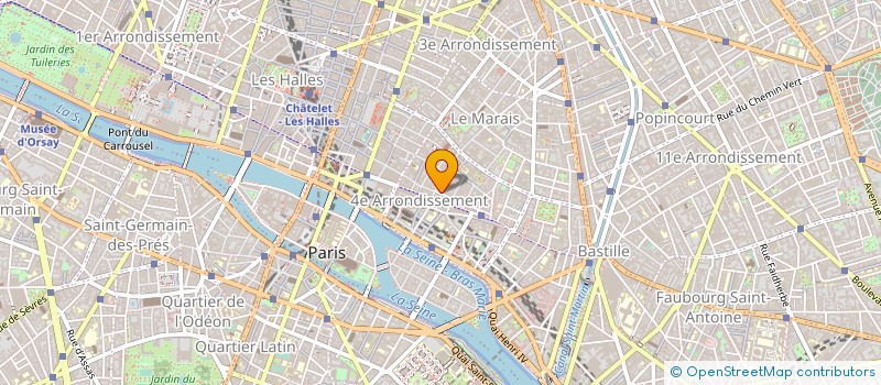 localisation de l'entreprise OUTILS DU COACH à PARIS