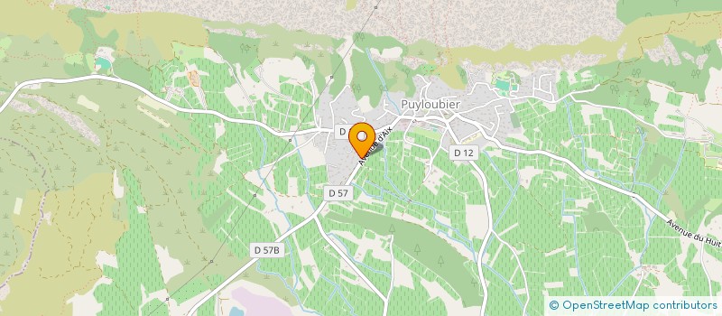 localisation de l'entreprise OUTILS EXPERTISE CABINET CONSEIL ET FORMATION  PUYLOUBIER