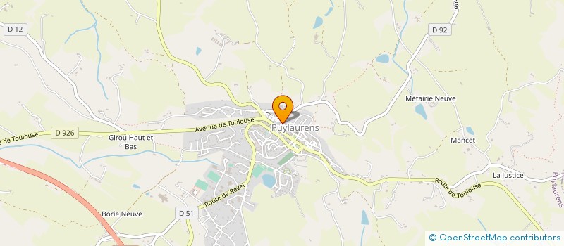localisation de l'entreprise OUTILS SOLS SYSTEMES à PUYLAURENS