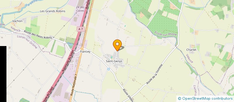 localisation de l'entreprise OUTILSERVICES IMMOBILIER  LIVRON SUR DROME