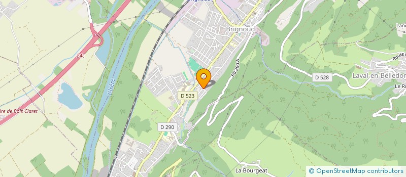 localisation de l'entreprise OUTILSNUM  VILLARD-BONNOT