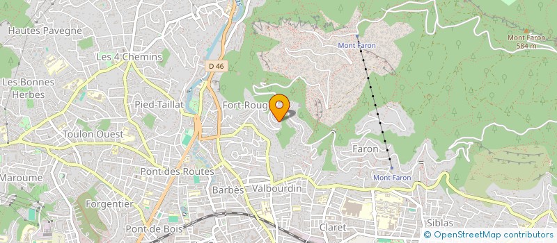 localisation de l'entreprise OUTKOME  TOULON