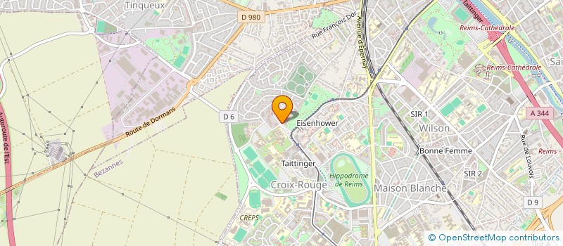 localisation de l'entreprise OUTLAW  REIMS