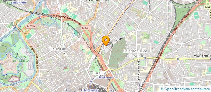 localisation de l'entreprise OUTLIERS INNOVATIONS à LA MADELEINE