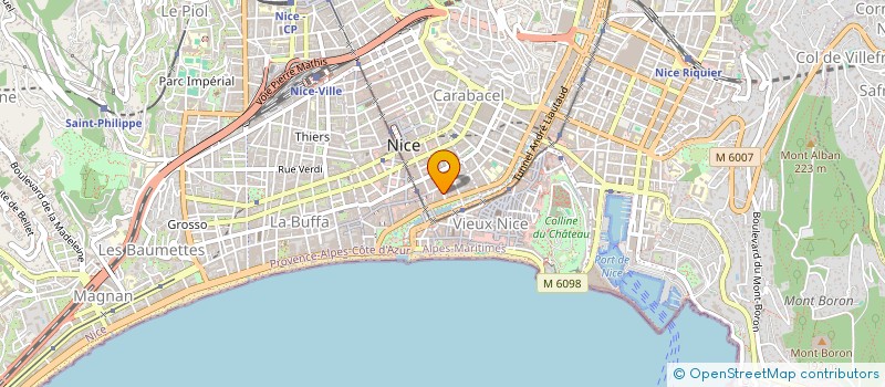 localisation de l'entreprise OUTLINE à NICE