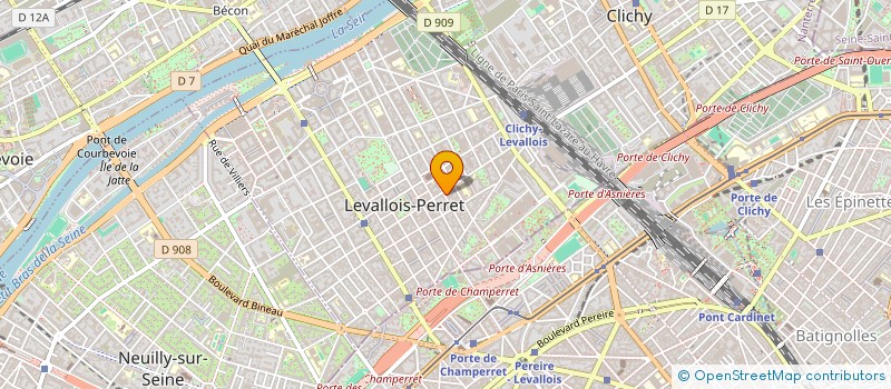 localisation de l'entreprise OUTOLLA LAHCEN BOUDADI MAHOMED à LEVALLOIS-PERRET