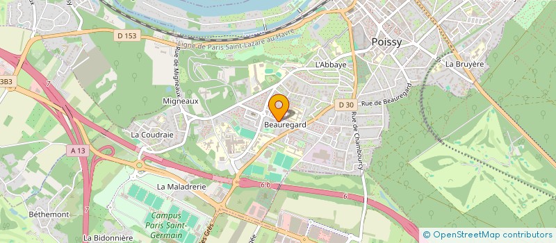 localisation de l'entreprise OUTOYA AB  POISSY