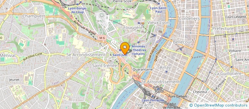 localisation de l'entreprise OUTRANCE à LYON