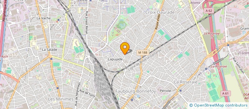 localisation de l'entreprise OUTRE-MER ET OCCITANIE à TOULOUSE